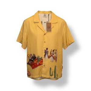 Kota The Friend x DSNY Protea Bowling Top in Yellow Men’s Sz M
